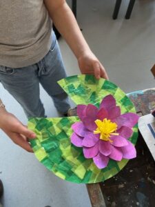 Ein Seerosenteich im Klassenzimmer